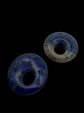 Marble blue gemstone beads, SKU#M2979