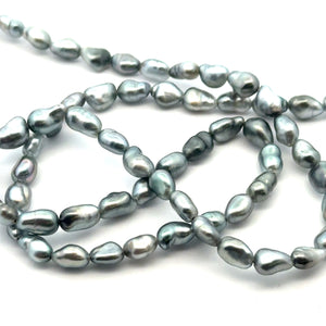 Tahitian keshi pearl strand, 100% natural, SKU#Keshi40