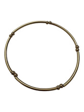 14KGF 6.75” tube bead bracelet,SKU#4014835675L