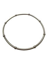 Sterling silver 6.75” stretchy tube bead bracelet, SKU#5014838675L