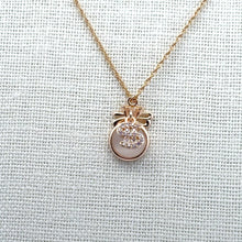 Money Sign Crown Charm, Gold Plated