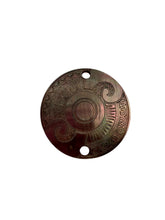 Round Mother of Pearl, Carved, SKU#M2636