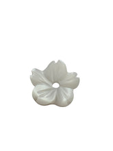 10mm white flower mother of pearl, SKU#M4604
