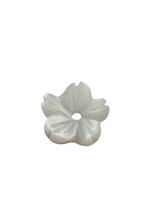 10mm white flower mother of pearl, SKU#M4604