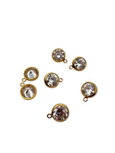 6mm, Gold filled , 3A, Cubic Zicronia Bezel 
SKU#4000059SD4