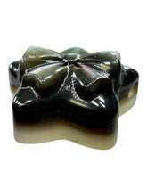 Tiny star shape Mother Of Pearl with a Bow, SKU#M4408