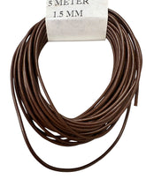 Brown Greek Leather Cord 1.5MM