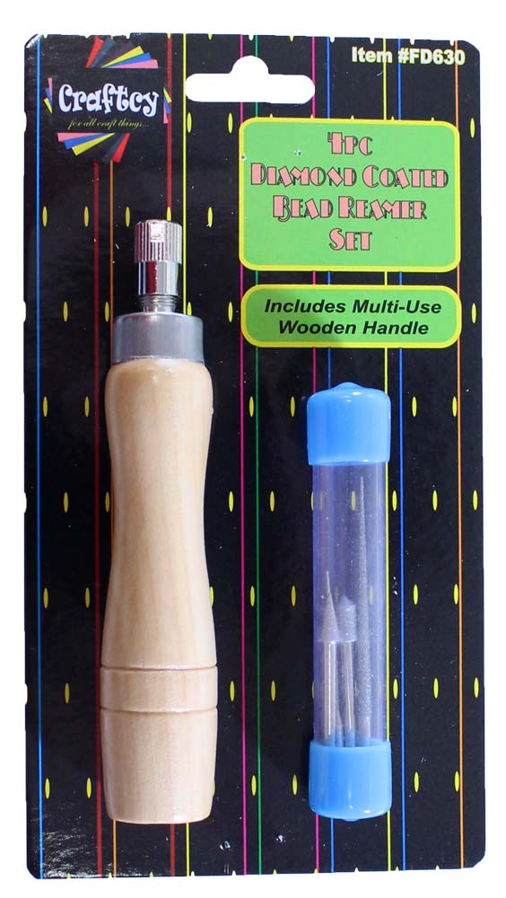 4 Piece Diamond Coated Bead Reamer Set – Aloha Pearls & Schwartz