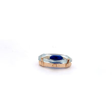 Blue eye shape crystal charm, SKU#M2138blue