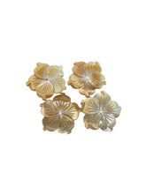 Yellow flower mother of pearl, SKU#M4606