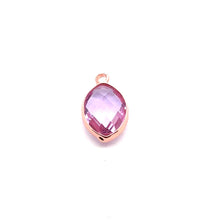 Pink Diamond shape charm, SKU#M21456pink
