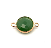 Jade green crystal charm M2148