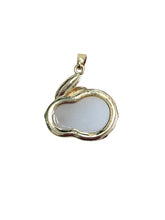 Rabbit Pendant, Bunny Pendant, Gold Plated, M4410