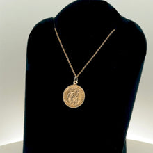 Saint Christopher Pendant, 1733C, 14k Gold Filled