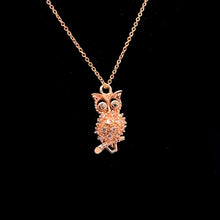 Owl Charm, Gold Plated, Sku#M3125