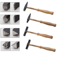 Wubbers Artisan's Mark 4PC Textured Hammer Set