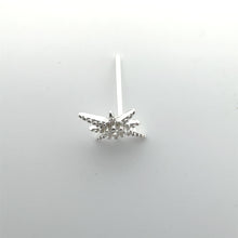 Star stud, sterling silver, sku#M3917