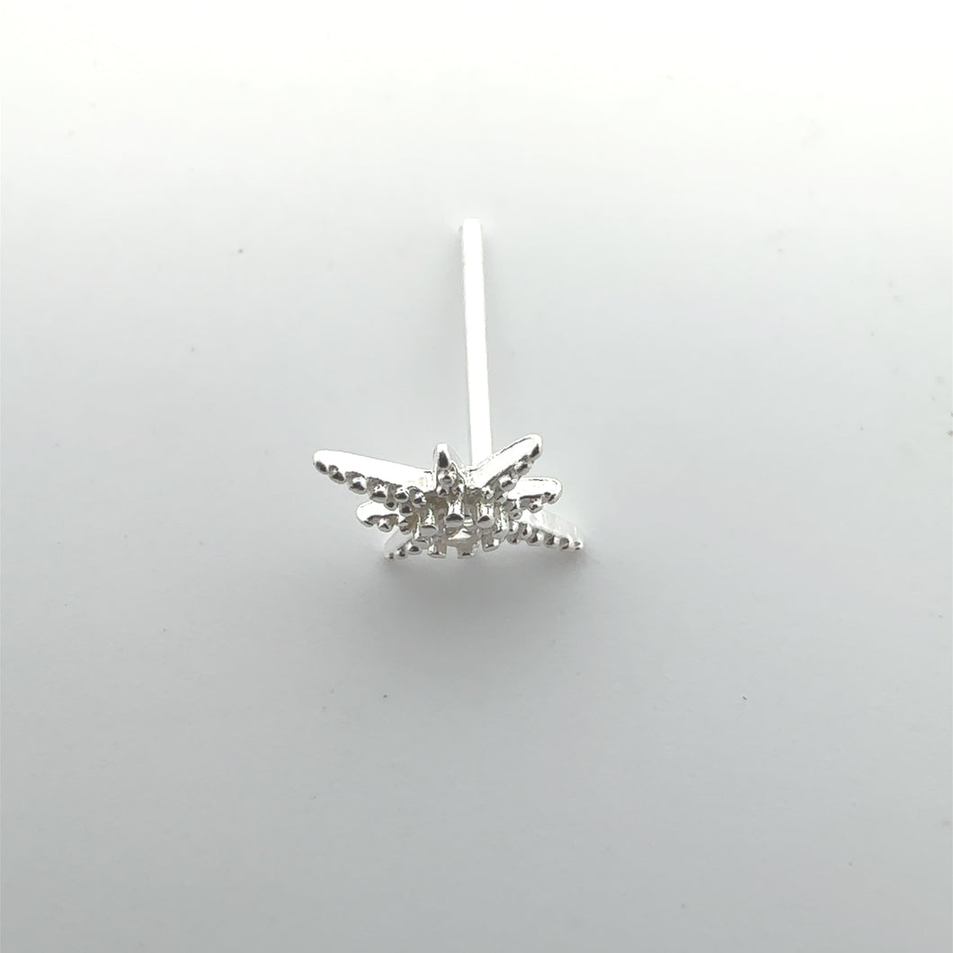 Star stud, sterling silver, sku#M3917