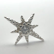 Star stud, sterling silver, sku#M3917