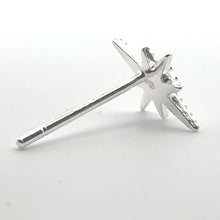 Star stud, sterling silver, sku#M3917