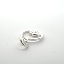 Wave charm, sterling silver, sku#M3938