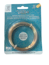 Tarnish-Resistant Craft Wire, 12 Gauge, Wire Element
