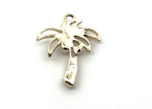 Stunning coconut tree, pink crystals and pearls, SKU#M3100