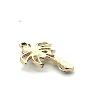 Stunning coconut tree, pink crystals and pearls, SKU#M3100
