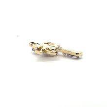 Stunning coconut tree, pink crystals and pearls, SKU#M3100