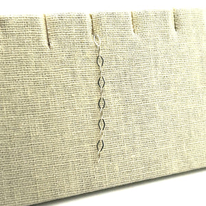 All Flat Long Link Diamond Shape Chain, Sku#SM1371F