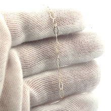 All Flat Long Link Diamond Shape Chain, Sku#SM1371F