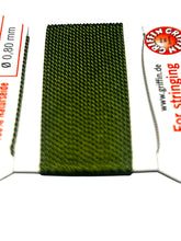 Olive Green Bead Cord - Perlseide