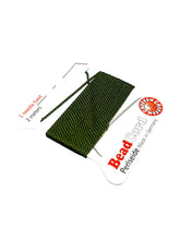 Olive Green Bead Cord - Perlseide