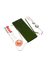 Olive Green Bead Cord - Perlseide