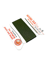 Olive Green Bead Cord - Perlseide