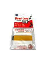 Amber Bead Cord - Perlseide