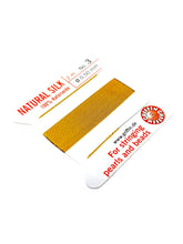 Amber Bead Cord - Perlseide