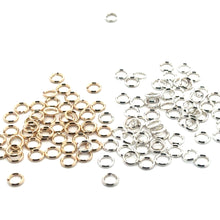 Round Split Ring, 5.20mm, 6.20mm, 7.20mm, 14k Gold Filled, Sterling Silver