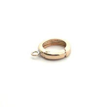 10mm Push Gate Clasp With Ring, 14K Gold Filled