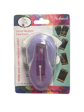 Corner Necklace Card Punch