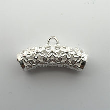 Flower tube Sterling Silver, sku# M3927