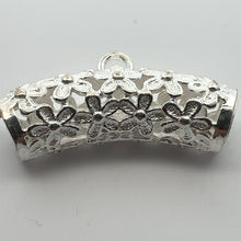 Flower tube Sterling Silver, sku# M3927