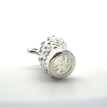 Flower tube Sterling Silver, sku# M3927
