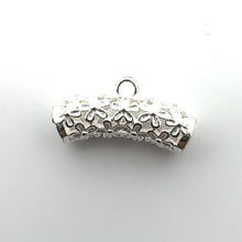 Flower tube Sterling Silver, sku# M3927