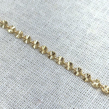 4mm Round Bar Starburst Disc Chain, 14k Gold Filled, Per Foot, SM957SB