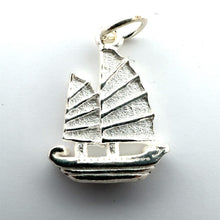 Boat charm sterling silver, sku# M3941