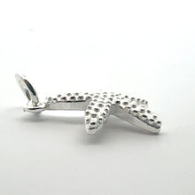 Starfish charm, sterling silver, sku#M3940