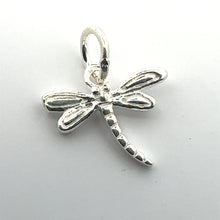 Dragonfly charm, sterling silver, sku#M3936