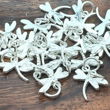 Dragonfly charm, sterling silver, sku#M3936