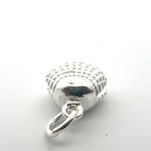 Clamshell charm, sterling silver, sku#M3928